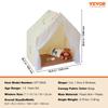 Kids Play Tent Kids Tent for 1-5 Years Old Yurt Toddler Tent with Mat Lamp