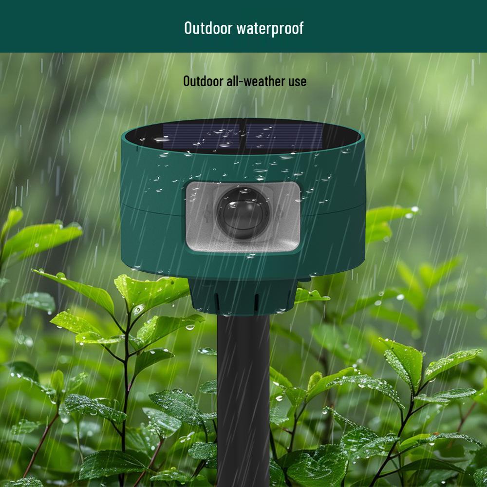 2024 Solar 360° Animal, Bird, and Rodent Ultrasonic Repeller
