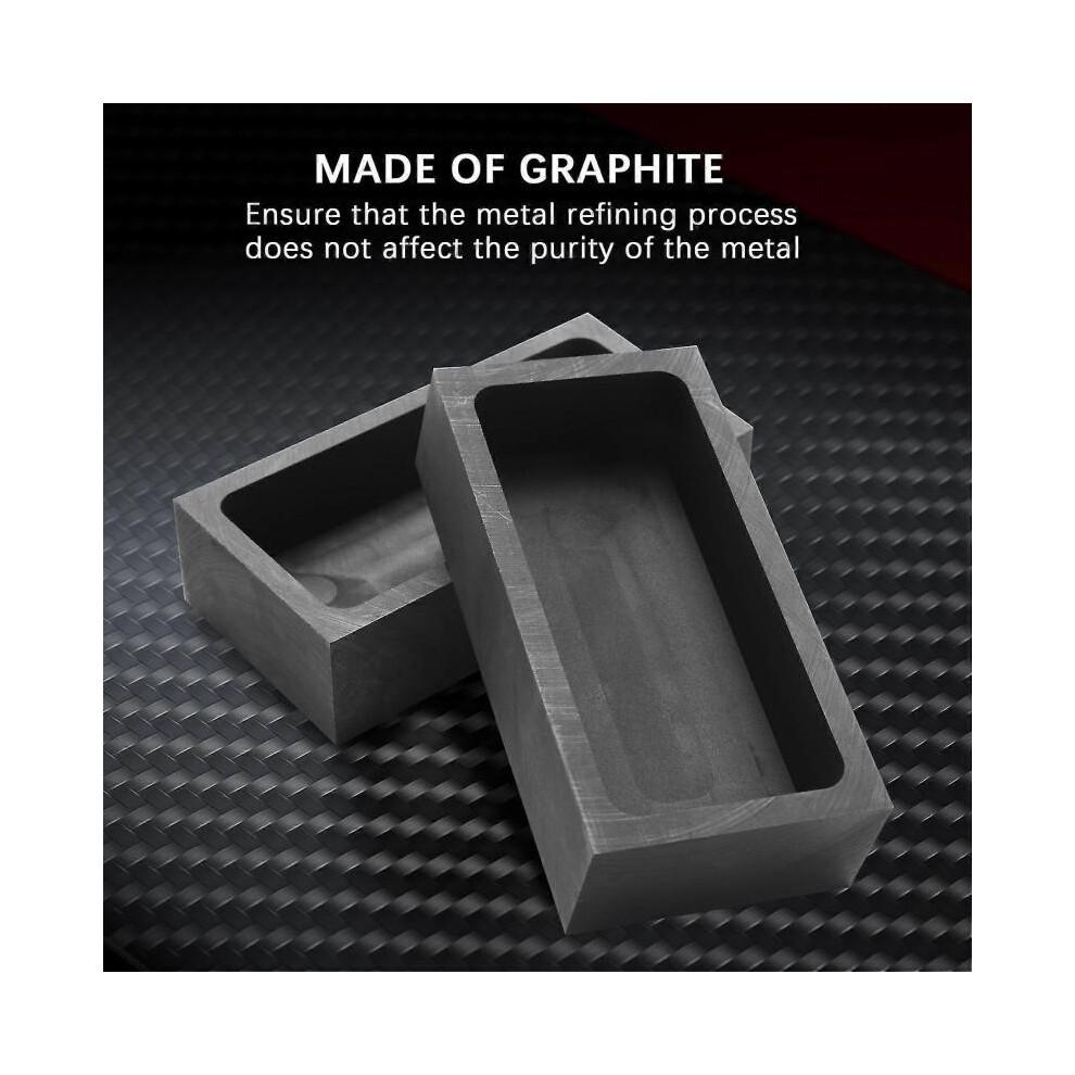 4 Pieces 1 Kg Graphite Ingot Mould Casting Ingot Crucible Mould Silver Gold Ingot Mould Melting Cas Best Gift