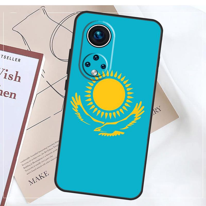 Kazakhstan Flag Case For Honor Magic 8 Pro 5 6 7 Lite X9a X9b X9c X9d X8c X8b 50 70 90 200 400 Win RT Cover