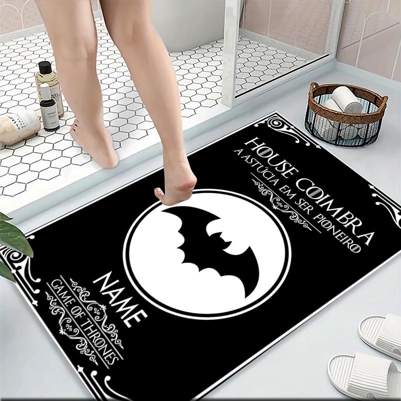 Custom Name AFC Bournemouth Crest Carpet Rug Customizable Soft Washable Anti-Slip Home Living Room Sofa Mats Personalized Rug. 0909223