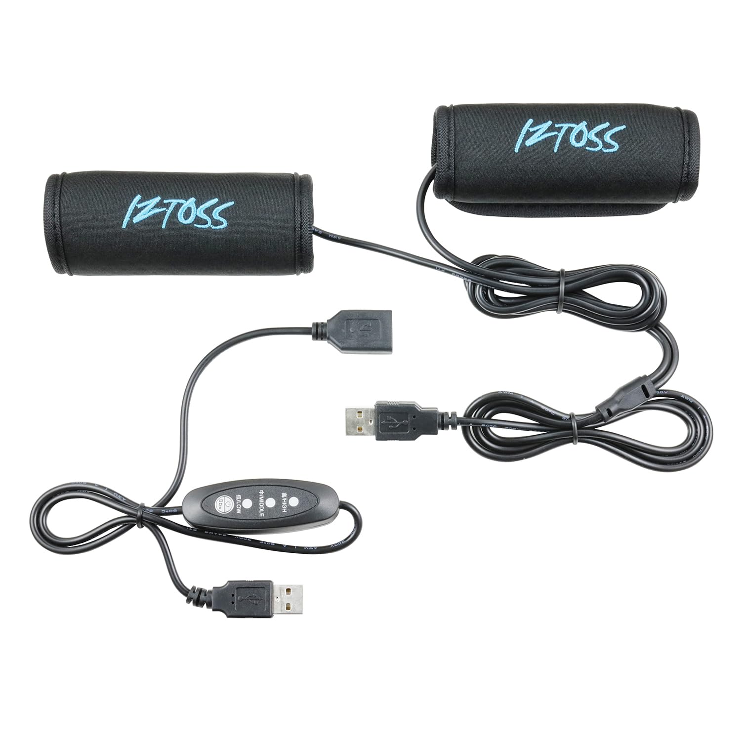 

Heated Electric Heated Grips for USB Temperature Control Motorcycle Parts Cold Protection Grips, Wrap-around Type, Motorcycles, Connection, Switch,