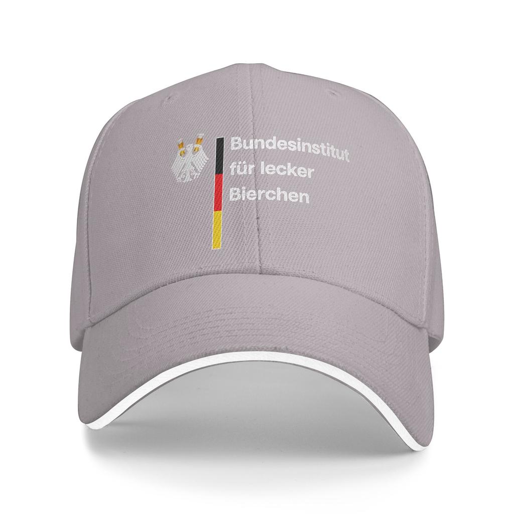 GerUnisexFederal Institute for Delicious Beers Sandwich Baseball Caps Casual Unisex Breathable Sun Cap Sport Hats