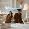 Crash Landing On You KDrama Cushion Cover Pattern Printed Pillowcase For Living Room Sofa Cushion Cover & Bedroom Decor