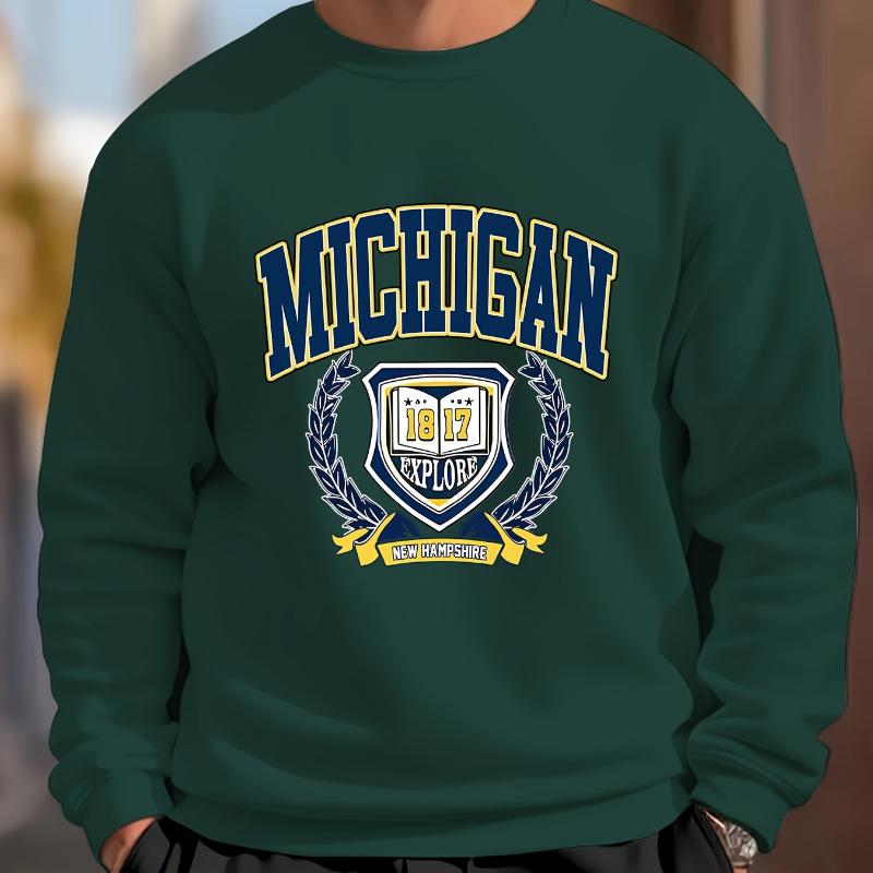 

Oversized Crew Neck Sweatshirt, Cotton Polyester Mix, Loose Comfort XXL