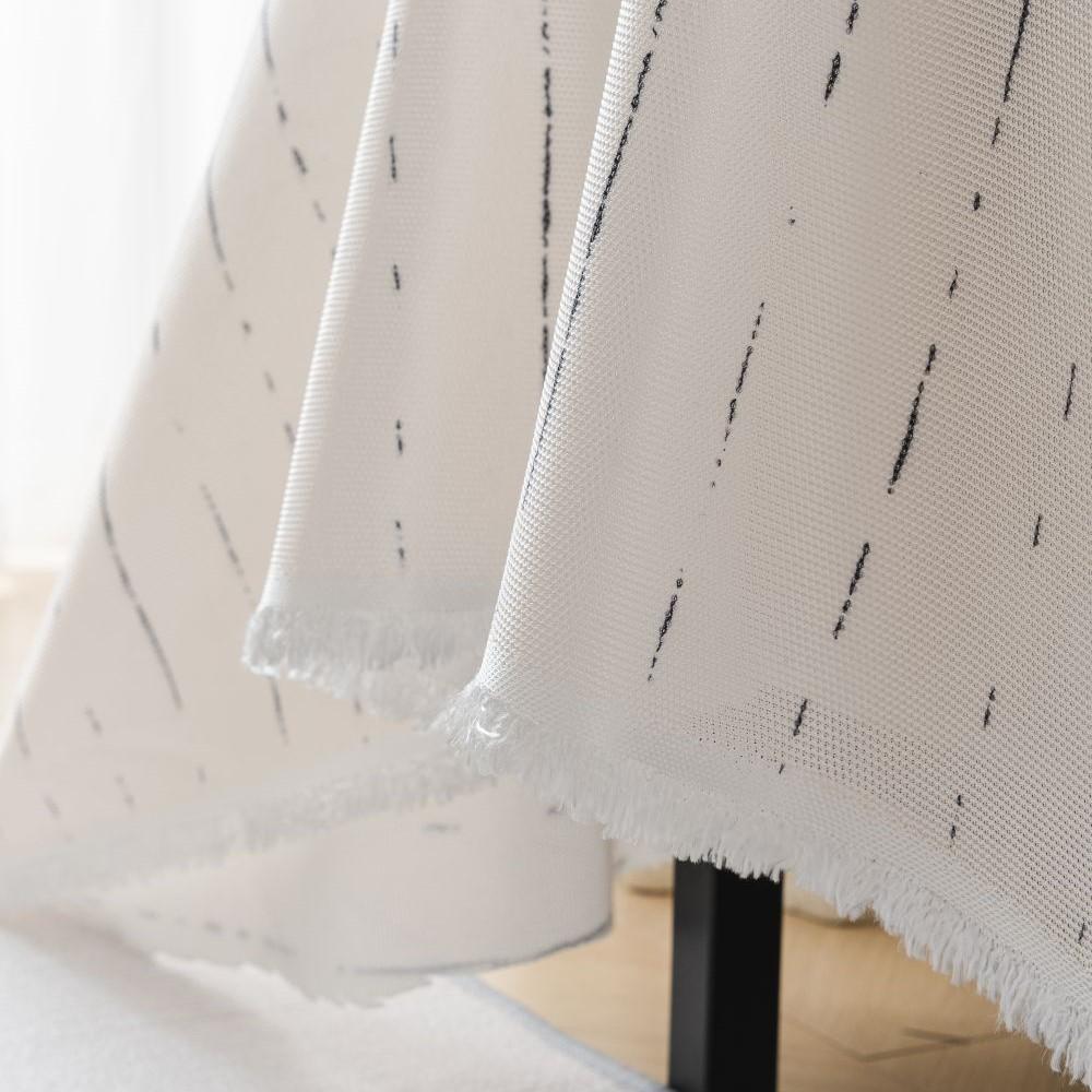 Is Silke Hvit Sofatrekk Matte Kastpledd Stue Parposisjon Sommer Camping Piknik Linjeteppe Trekk