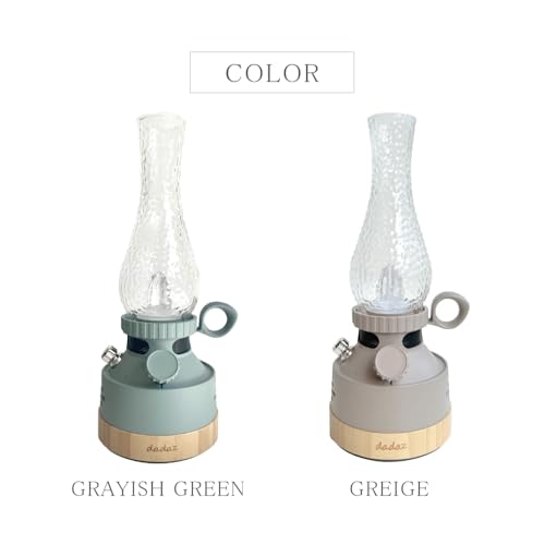 Dadaz Table Lamp, Indirect Lighting, Rechargeable, 3600mAh, Greige