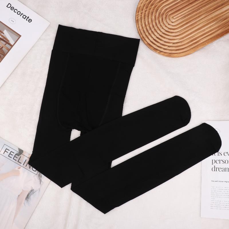 

Глянцевые Гладкие Носки Колготки Носки с Лошадиным Жиром Женские Леггинсы Носки Аврора Одежда чёрный