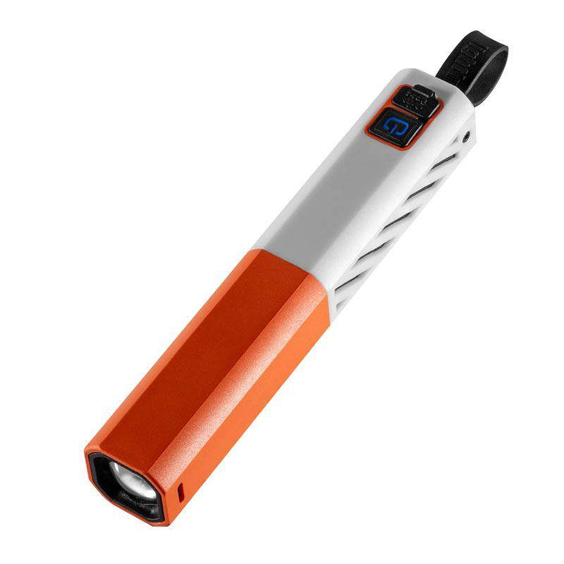 Compact Rechargeable Flashlight: Super Bright, Long-Range, Multi-functional for Outdoor and Household Use
