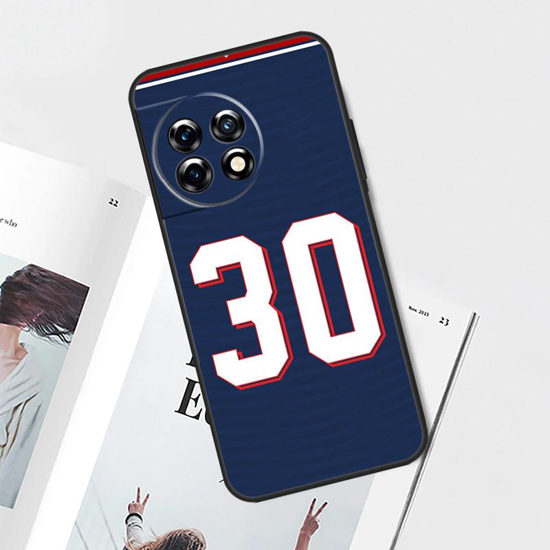 FootBall Number 10 7 Case For OnePlus Nord N20 N10 2T CE 2 3 Lite OnePlus 12 11 9 10 Pro 9RT 10R 12R 10T Cover