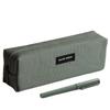 Large Cartoon Canvas Zipper Pencil Case - Customizable Logo, High-Capacity Student Stationery Bag