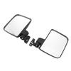 Skládací boční zrcátko pro golfový vozík nastavitelné o 180 stupňů HD sklo náhradní boční zpětné zrcátko pro golfový vozík pro EZGO