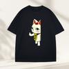 Dandadan Turbo Granny Cat Tshirt Manga Designer Unique Cosplay Momo Anime Tshirt Casual Short Sleeve Mens Clothing Tees