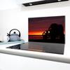 Glass Cooker Splashback 80x52 Auto
