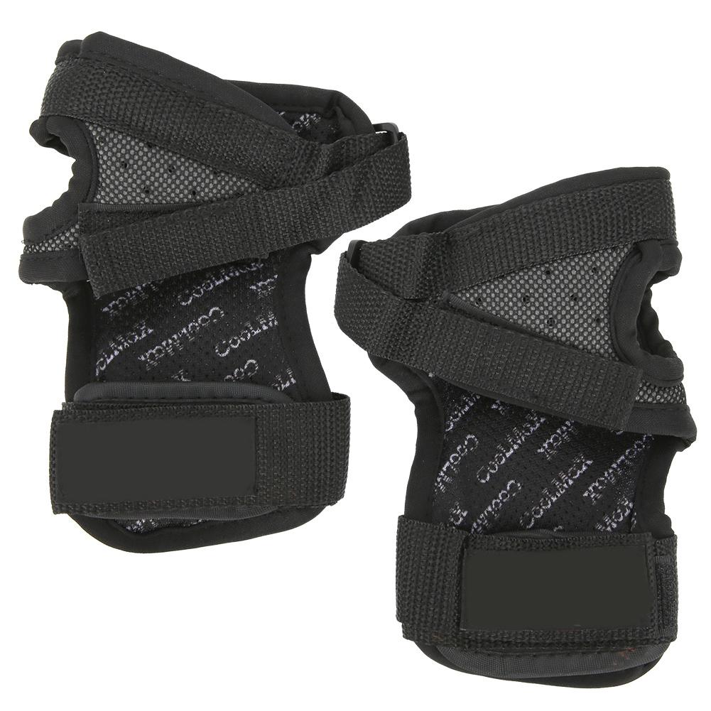 2Pcs Breathable Hand Wrist Protector Nylon Plastic for Roller Skating Skiing SnowboardingM