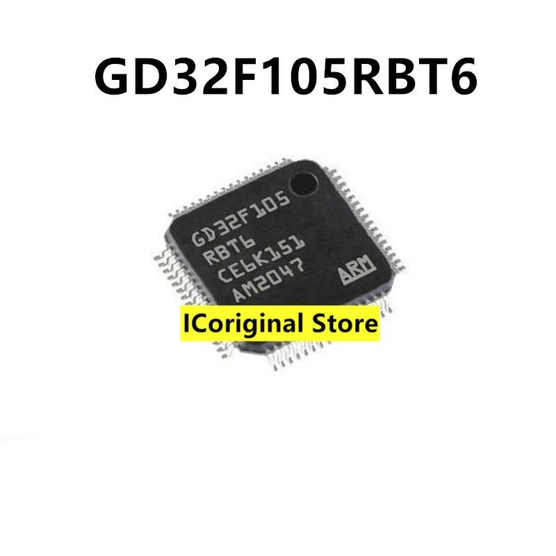 

New and original GD32F105RBT6 LQFP64 Microcontroller chip Electronic components 32F105 The integrated circuit чорний