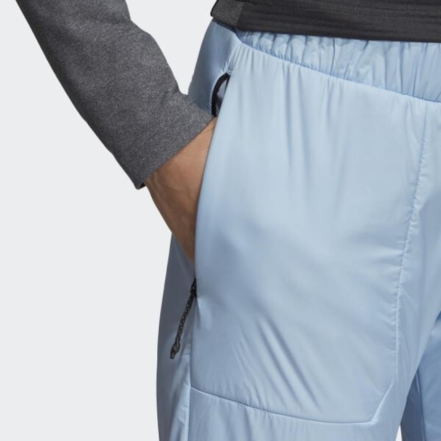 Adidas Comfortable Skin-Friendly Soft Casual Pants Women Bottoms Blue EH6498