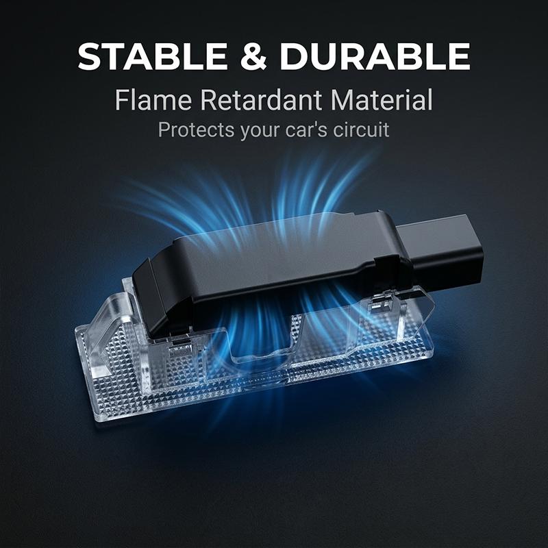 2 Stück Auto Tür Willkommensleuchten LED Projektorlampe Auto Zubehör für Alfa Romeo 159 147 156 166 Giulietta Giulia Mito Stelvio Brera Spider