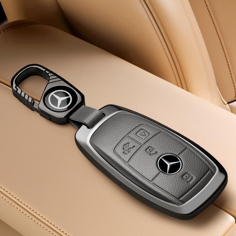 Applicable To 25 Mercedes-Benz Glc300l Key Set New C260l Men's C200l Shell Buckle S450 Bag E300L Car Eqe
