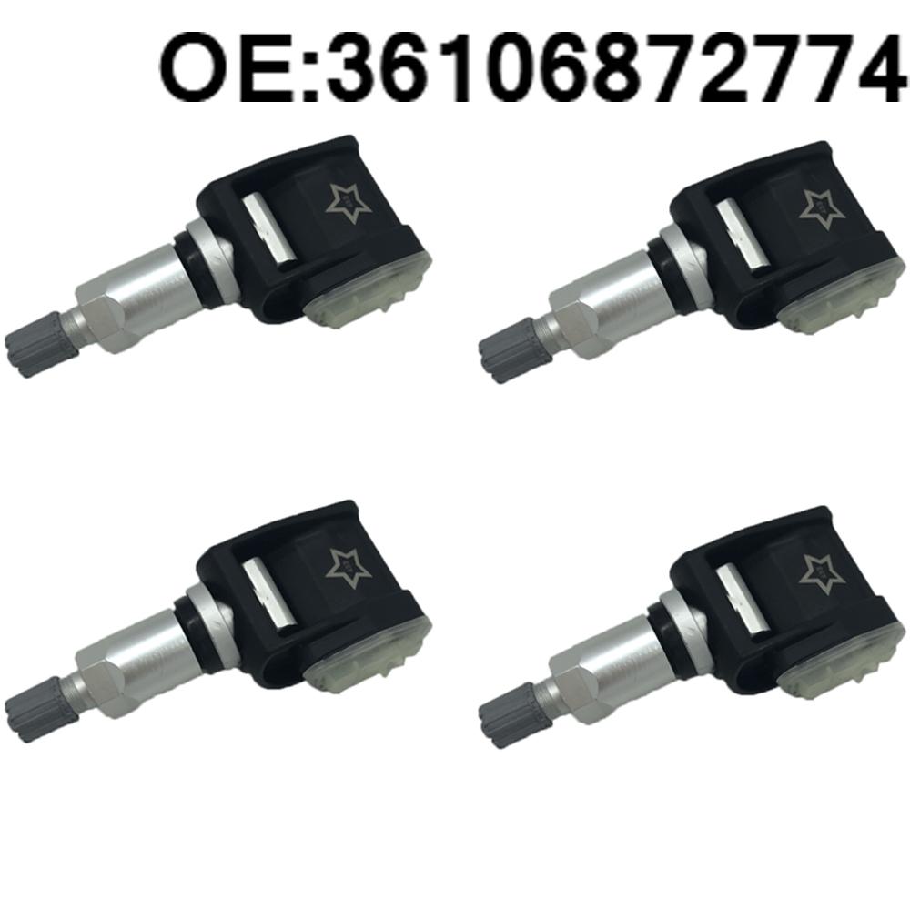 4 PCS Car Tire Pressure Monitor Sensor TPMS FOR BMW 3 5 G30 G31 G11 G12 G01 G38 X3 X4 X5