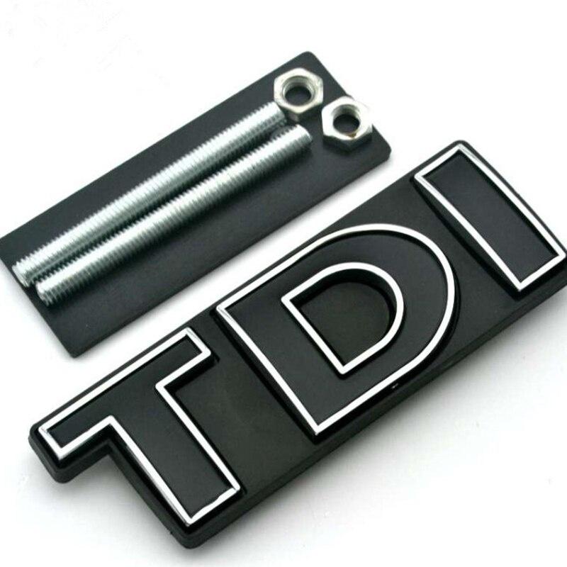 Cheap Car Styling TDI Logo Sticker Front Grille Emblem Badge Decal for ...