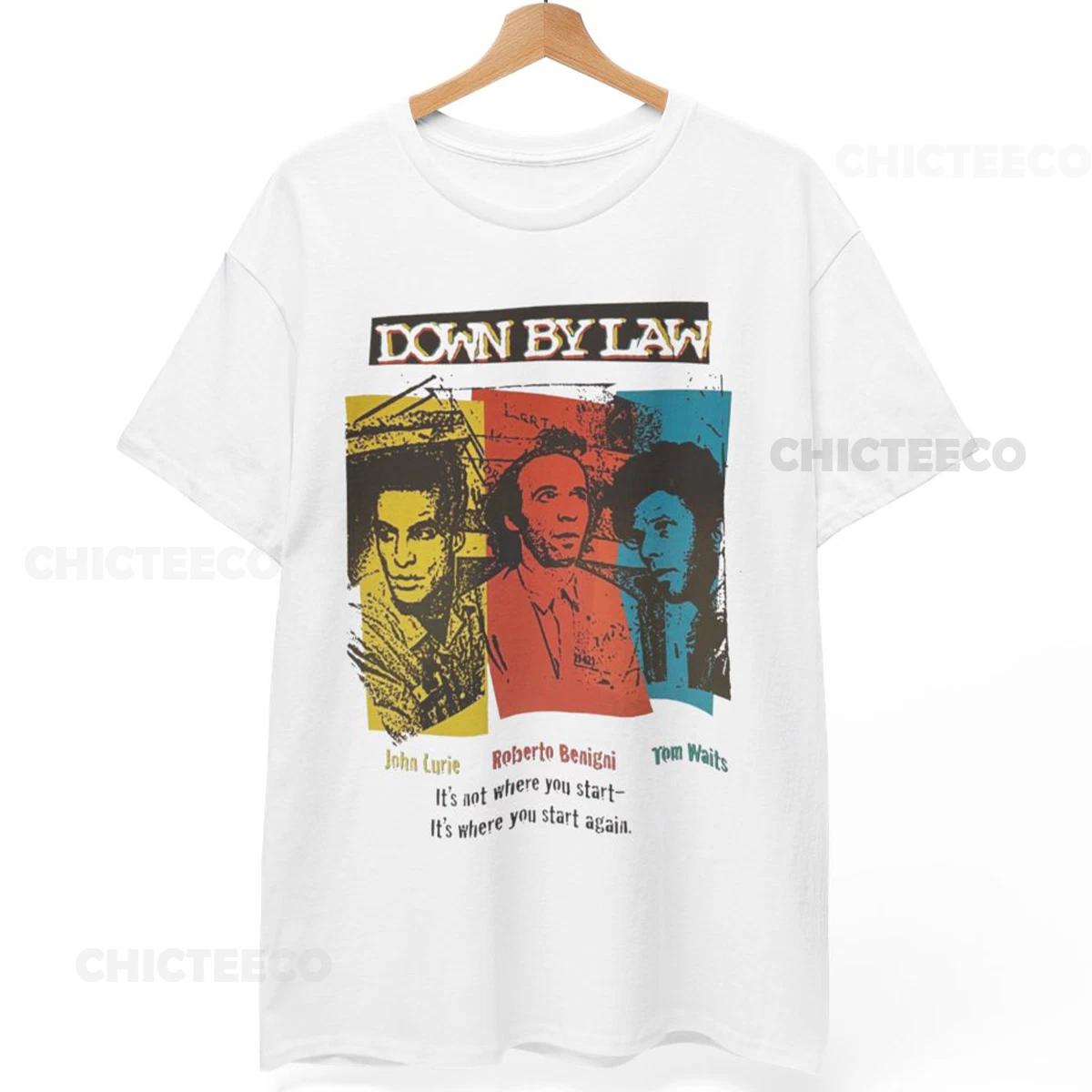 

Down By Law T-Shirt Jim Jarmusch Tom Waits 80s Indie Film Unisex Tee M