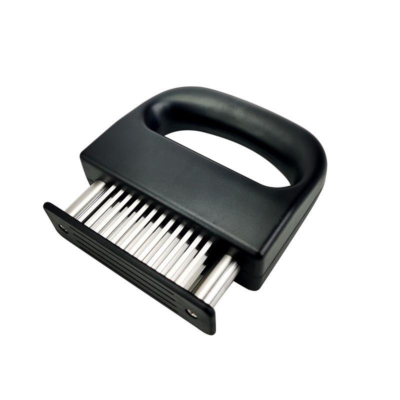 Fleischzartmacher 48 Klingen Scharfe Edelstahl Nadel Fleischzartmacher Werkzeug Hochleistungs Kochmaschine zum Zartmachen von Rindfleisch