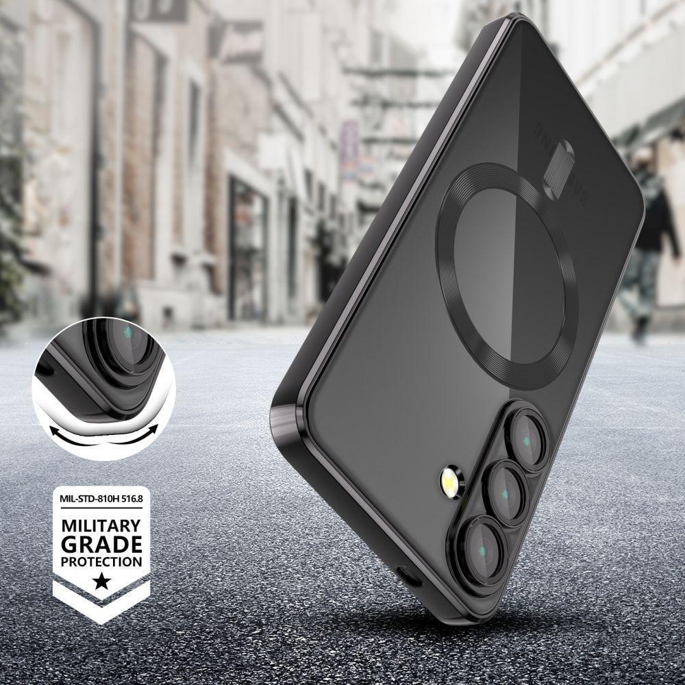 Etui case plecki na Samsung Galaxy S25 FE MagFlex MagSafe - czarne