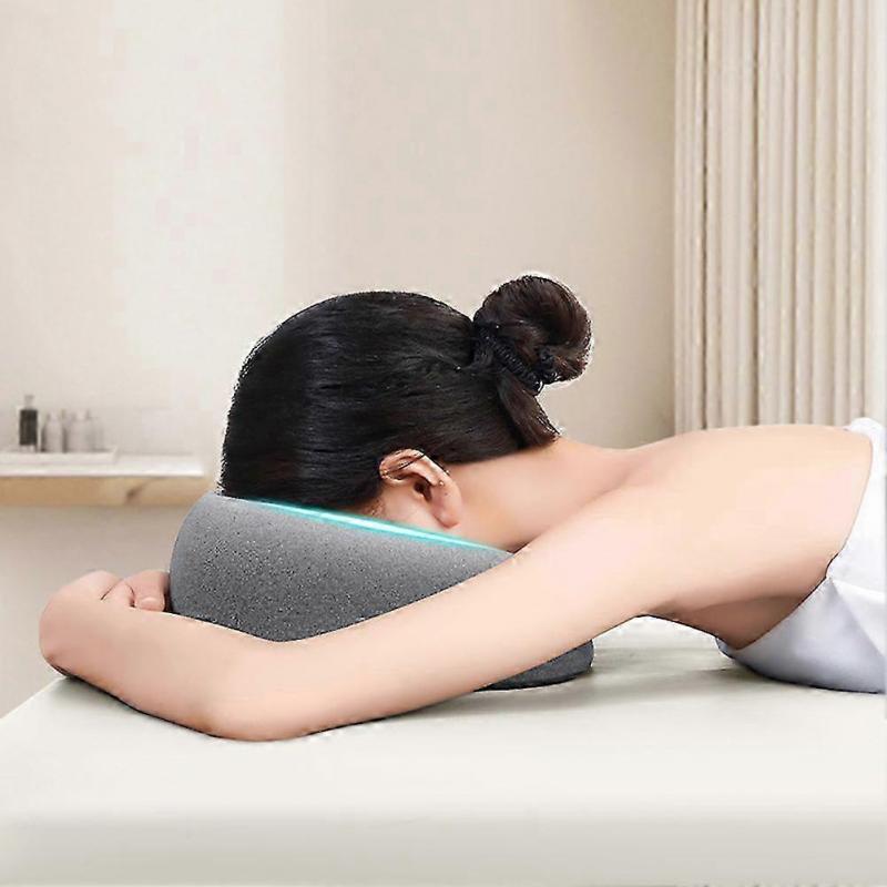 Beauty Salon Prone Pillow with Face Hole Cushion - Lightweight & Comfortable Prone Position Cushion for Tables/Beds at Home, Facial Treatment Pillow