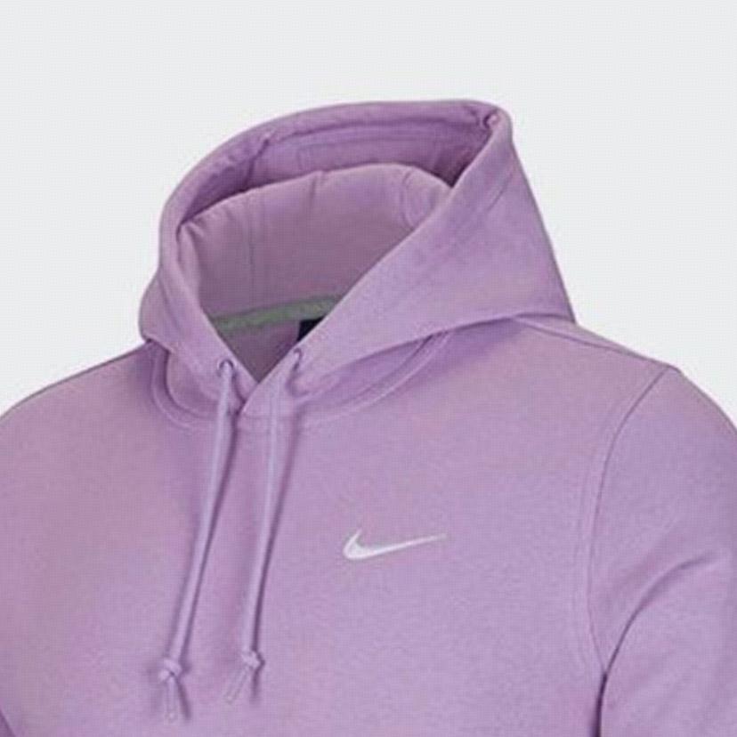 Nike Club Swoosh Men Hoodie Purple Men's 916271-589