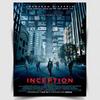 Inception SEGNALETICA METALLICA TARGA Retro Film Movie Pubblicità poster stampa decorazione Alluminio