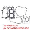 0MQ0-022100 Engine Full Cylinder Head Complete Overhaul Gasket Mat Middle Repair Pad Set for CF MOTO 400NK ABS