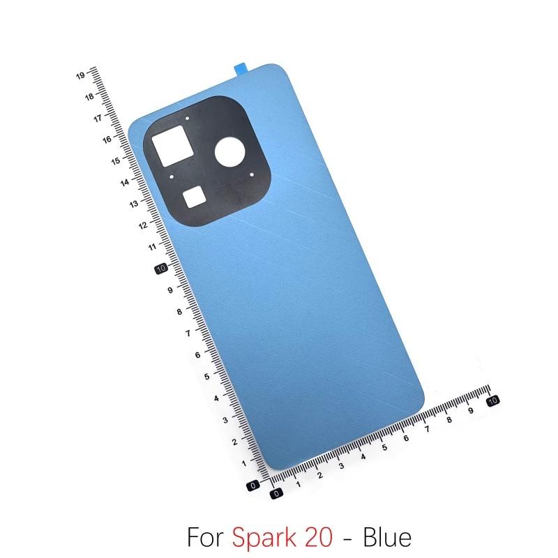 Back Cover Battery Cover Case for Tecno Infinix Spark20 Spark20Pro KJ5 KJ6 Spark20Pro+/Plus KJ7 Repair Parts Battery Cover