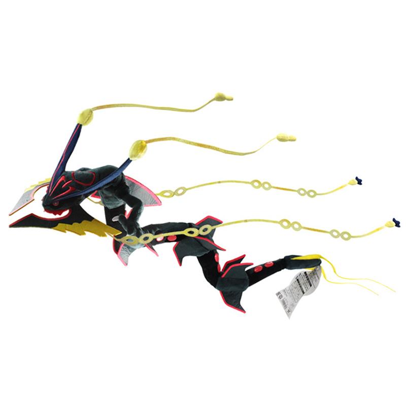 Peluche Mega Rayquaza Plush Toy Groudon Kyogre Mudkip Torchic Treecko Anime Cartoon Stuffed Doll Children Kids Gifts