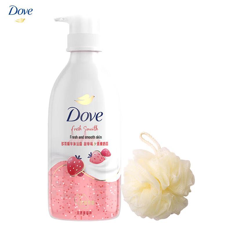 

Dove Sweet Strawberry Oatmeal Milk Essence Shower Gel