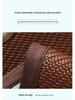 2025 Rattan & Ice Silk Pillowcase Set: 2-Pack for Summer Cooling
