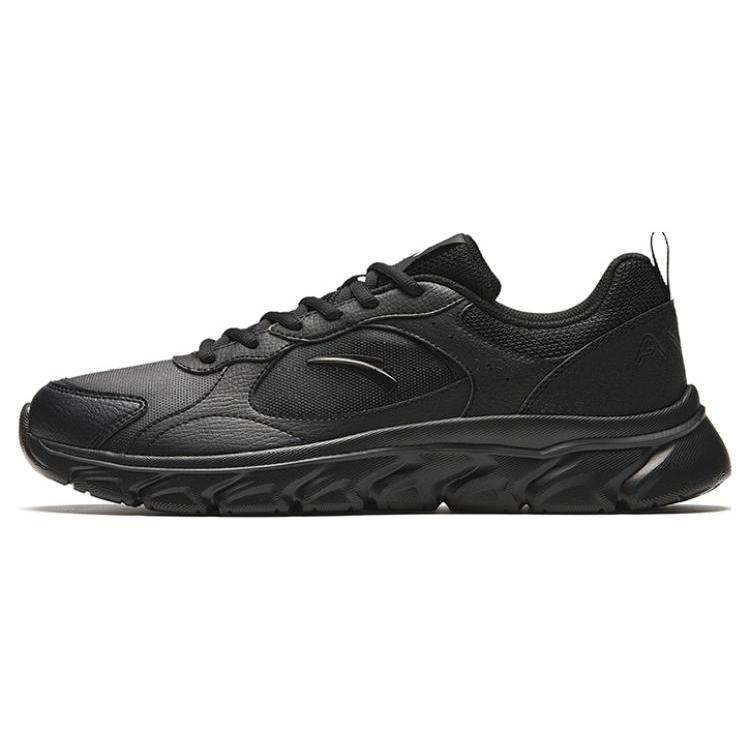 

New Anta Anti Slip And Wear Resistant Breathable Low Top Running Shoes Men s Black 912345580-7 43