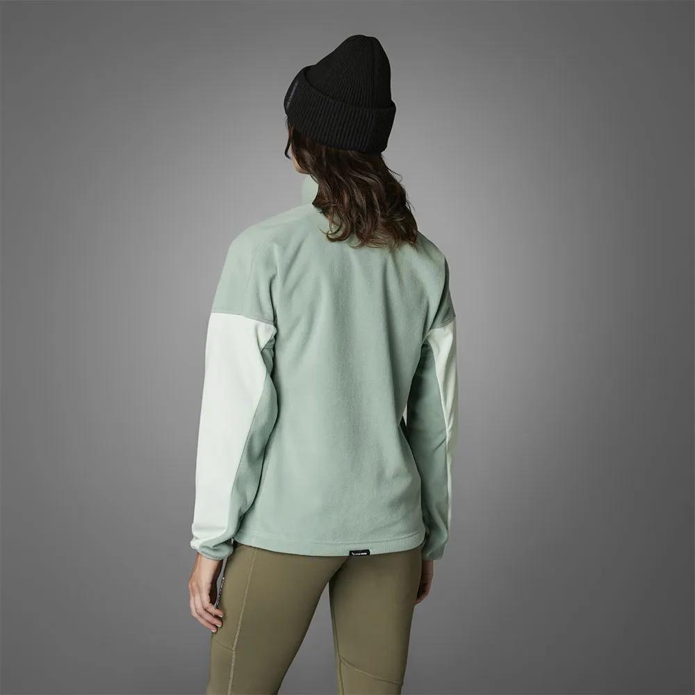 Adidas Fleece Jacket with Half-zip Terrex Multi Climawarm