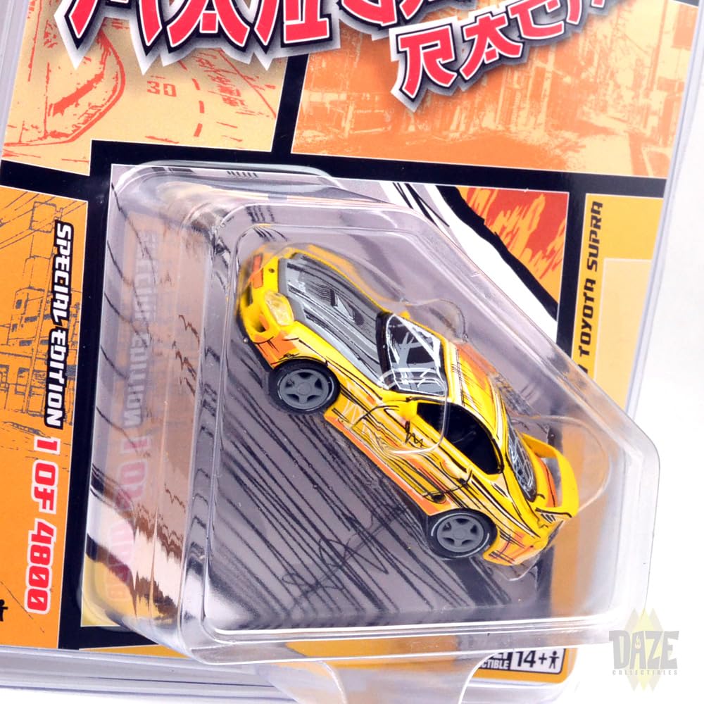 Auto World 1/64 Scale MiJo Limited Edition - 1997 Toyota Supra - Manga Art