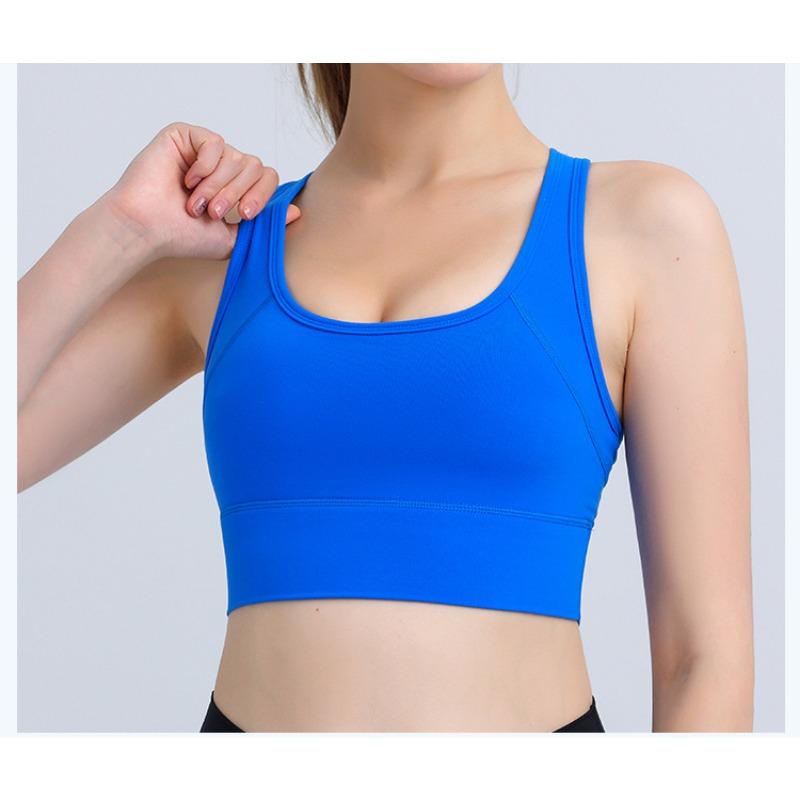 Women's Sports Vest, Beautiful Back, Fitness, Shock Absorption, Gathering, Running, Sports Bra, Yoga Suit