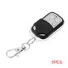 5pcs Remote Control 4 Buttons 433MHz Remote Control Controller Universal Replacement Wireless Portable for Gate Garage