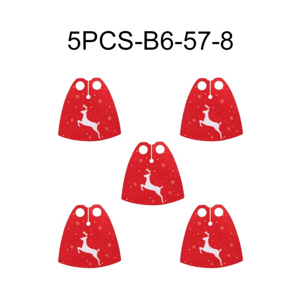 Winter City View Merry Christmas Decoration Flower Wreath Building Blocks House Home Santa Claus Figures Snow Window Bricks Toys