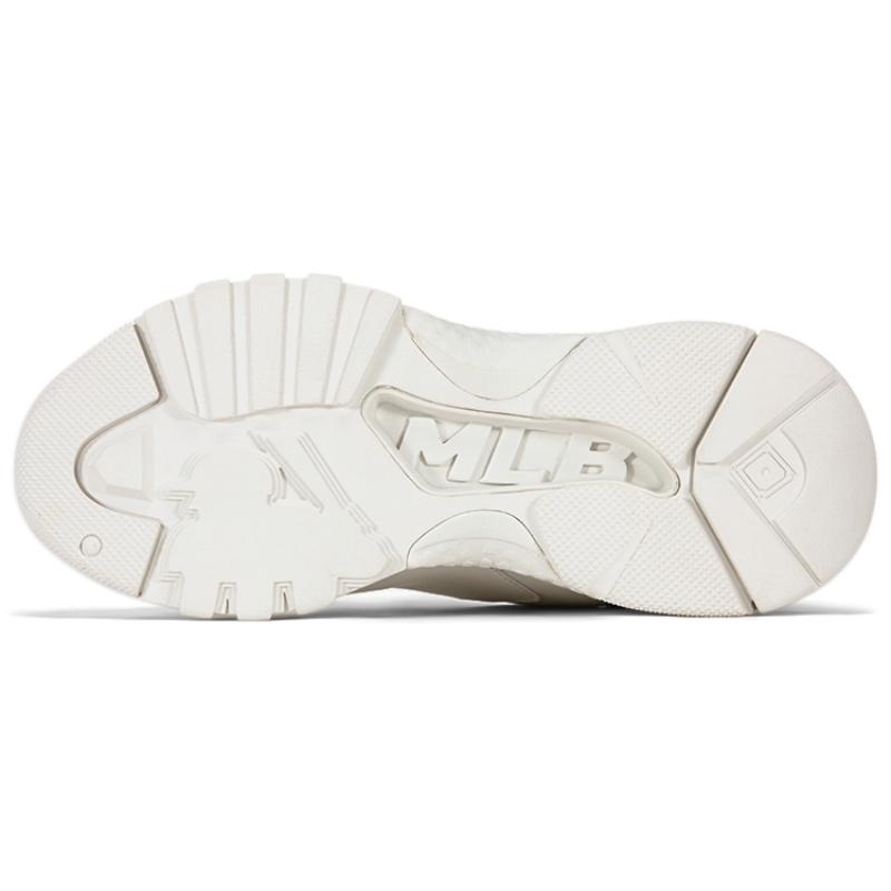 MLB Sneakers Chunky 3D a Palla Grossa New York Yankees Basse Unisex Bianche 3ASHBCW3N-50WHS