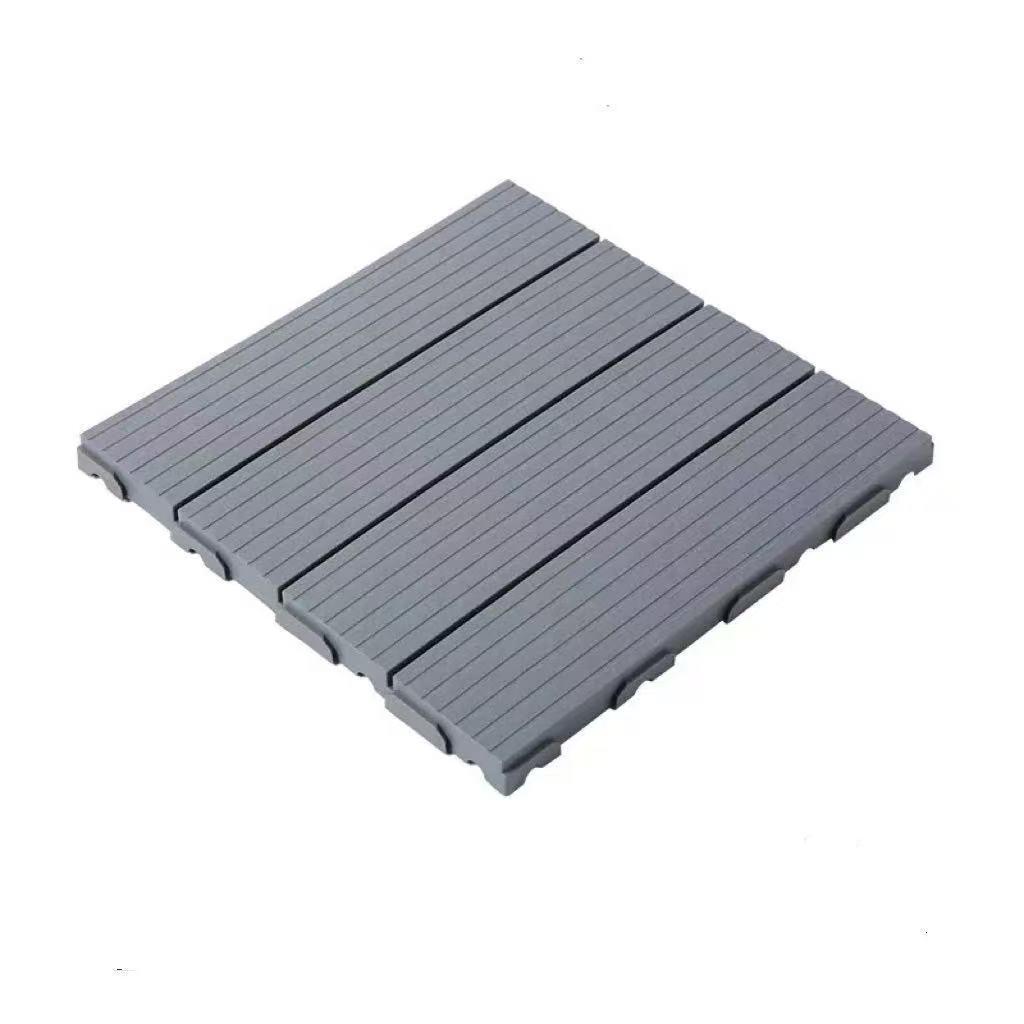 Pavimentazione per Terrazze in PVC Grande ad Incastro - Ecologica, Anticorrosiva, Facile da Installare da Soli
