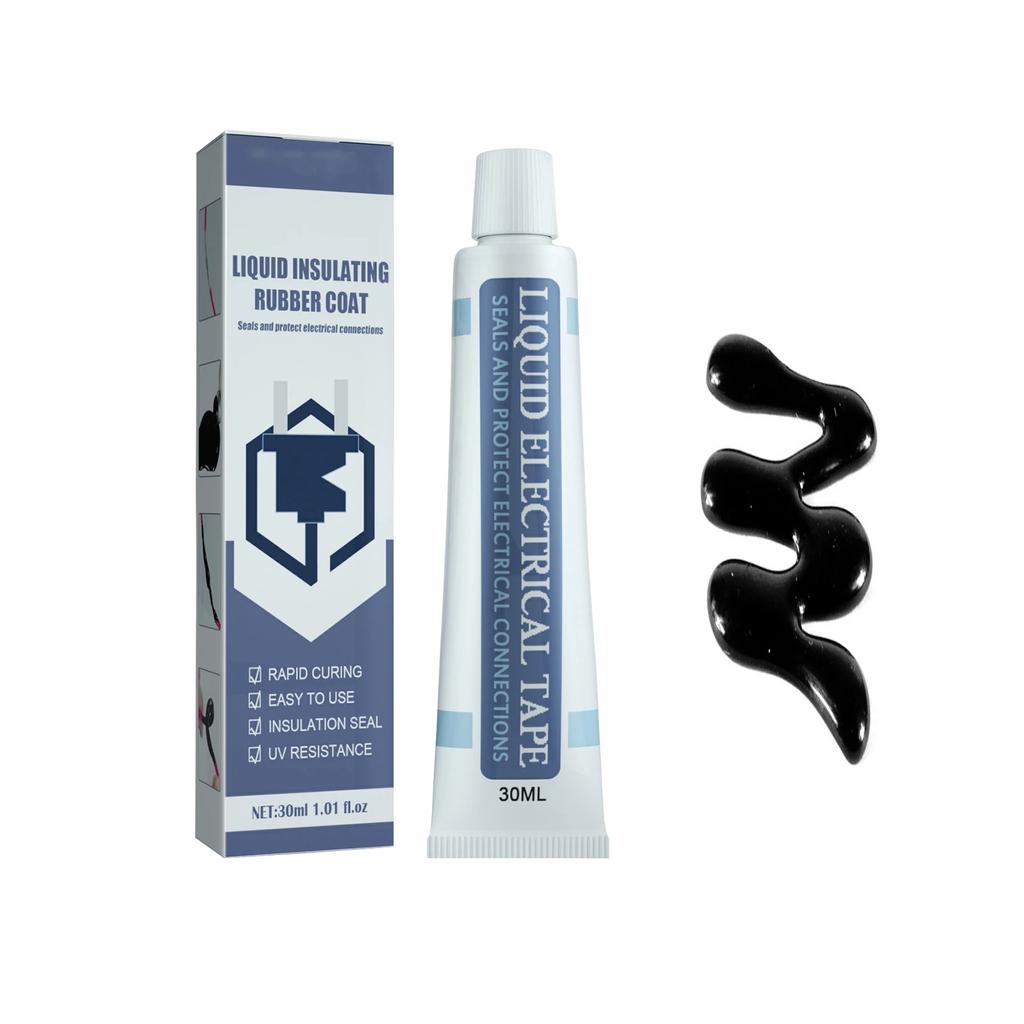 30ML/50ML Liquid Insulating Tape Repair Rubber Electrical Wire Cable Coat Fix Line Glue Wide Range Liquid Insulation Paste