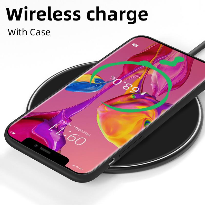 P30 Lite Case for Honor 9S Cover Silicone Funda Honor 9C 9A 10i 8A 10 50 Cases for Huawei P 30 Pro P40 P20 Love Heart Black Capa