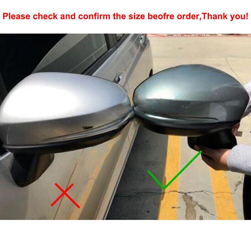 For Honda Fit Jazz 2014- Car Sticker Rearview Side Mirror Cover Wing Cap Exterior Case Trim Accessories Vehicle Decoration