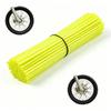 Universal Motocross Spoke Wraps 72PCS Multicolor Scratch-proof Dirt Bike Wheel Rim Spoke Covers for Riding Decoration