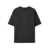 Skechers Comfortable Sports Casual Loose Short Sleeve T-Shirt Unisex Tops Carbon-Black L225U048-0018