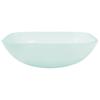 Glass Wash Basin 42 X 42 X 14 Cm Matte Finish